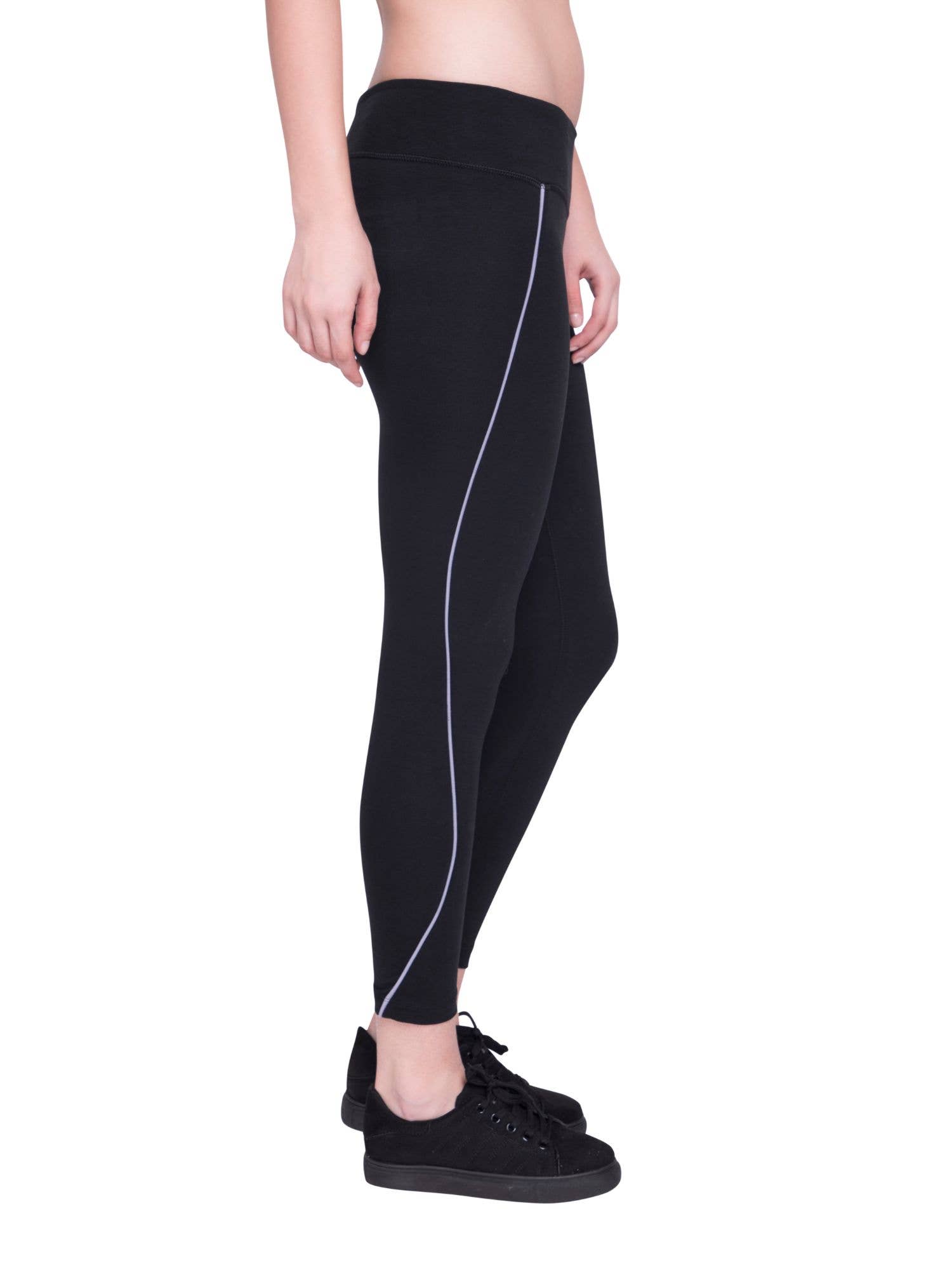 Satva Organic Cotton Capris Leggings Sustainable Yoga Surya Capri Louge & Athleisure Wear 